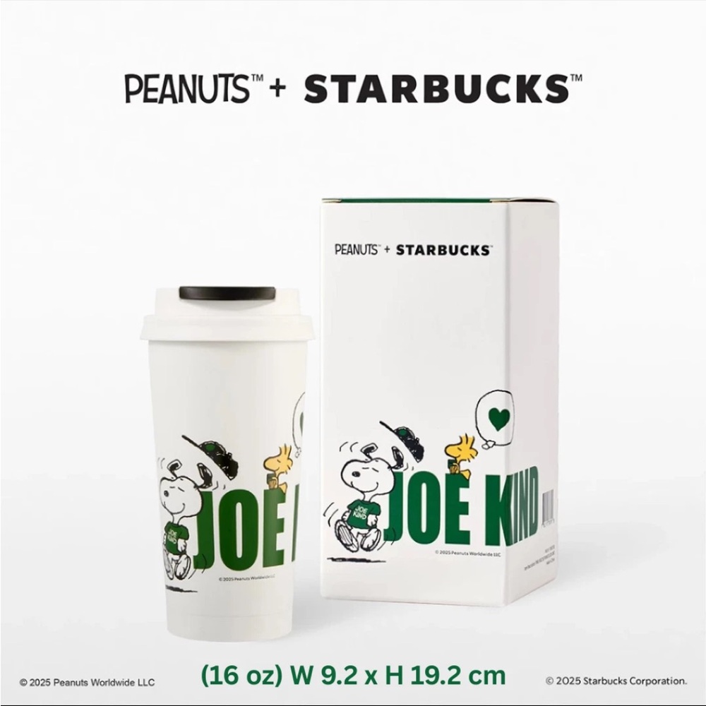 Brand new Starbucks X Snoopy Stainless Steel Insulated Mug 16 oz Coffee Mug